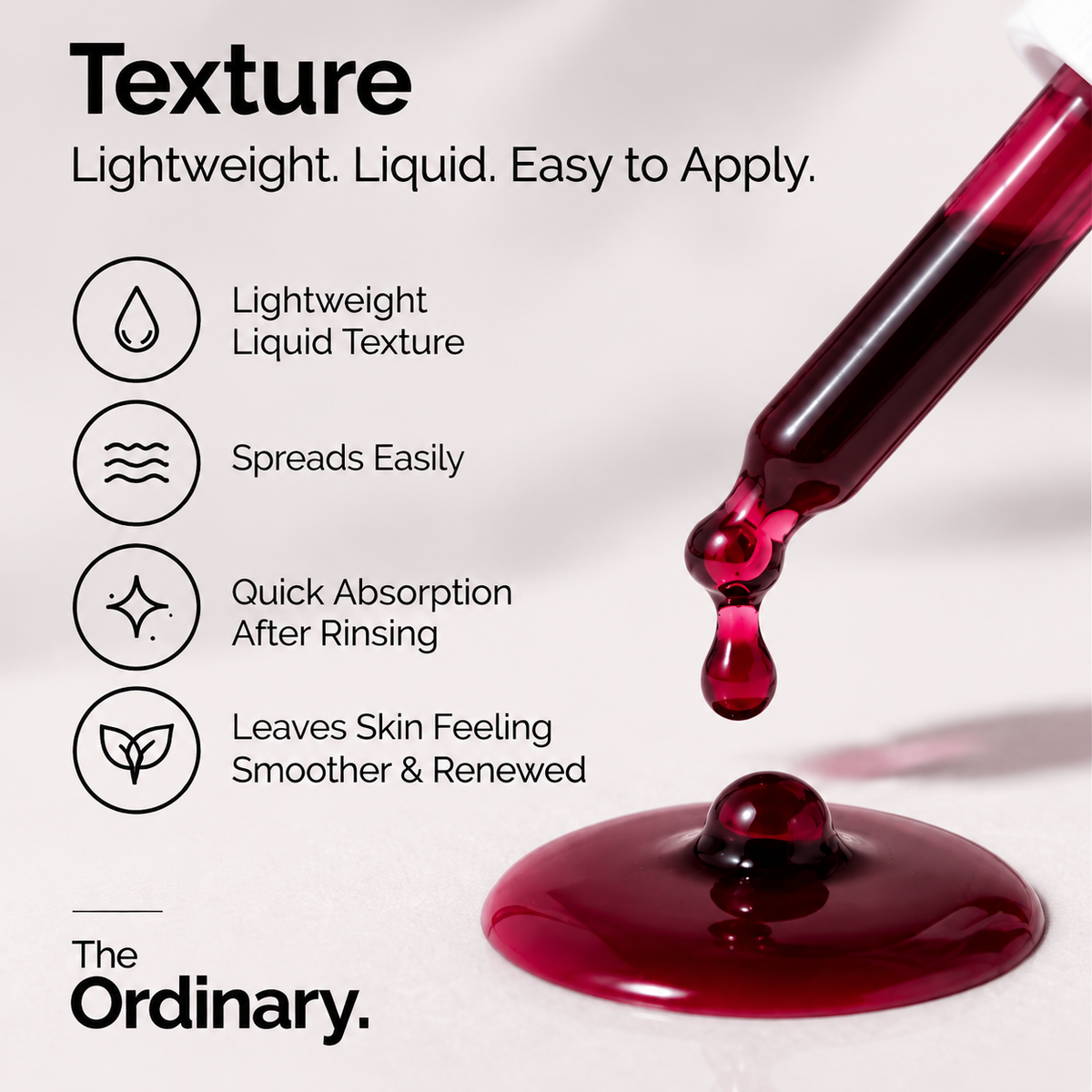 The Ordinary AHA 30% + BHA 2% Peeling Solution 30ml | Exfoliating & Skin Texture Refining Face Peel