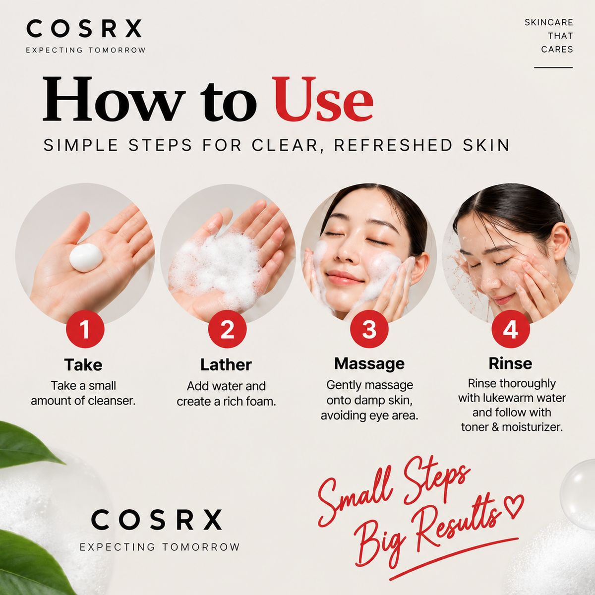 COSRX Salicylic Acid Daily Gentle Cleanser 150ml | Deep Cleansing & Acne Care Face Wash