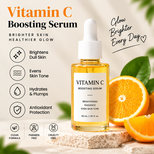 Vitamin C Boosting Serum 30ml | Brightening & Glow Enhancing Korean Face Serum