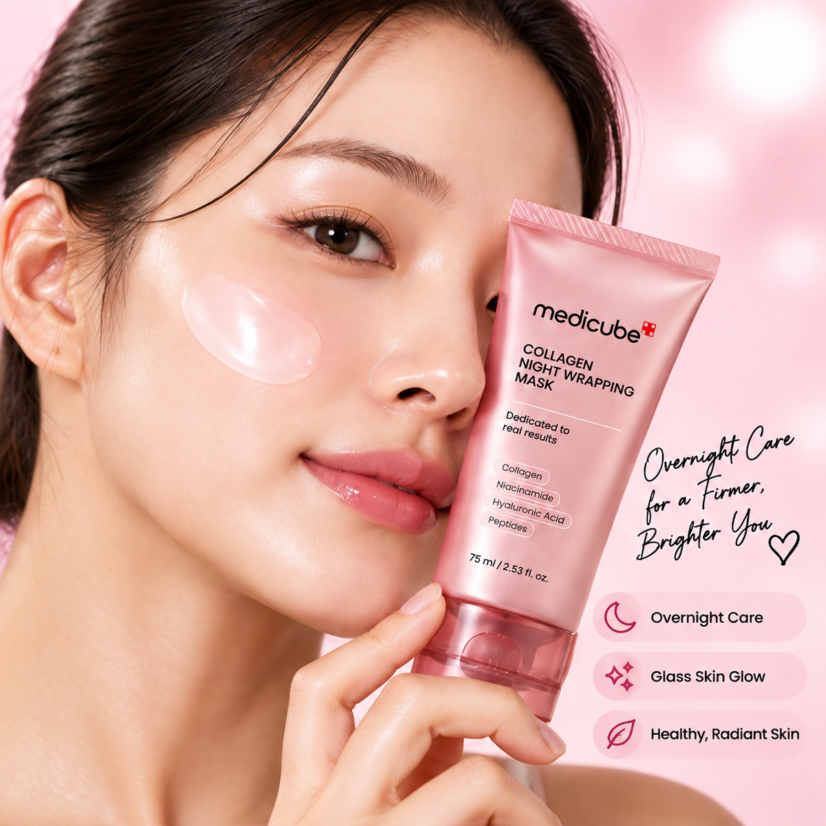 Medicube Collagen Night Wrapping Mask 75ml | Overnight Firming & Hydrating Sleeping Mask