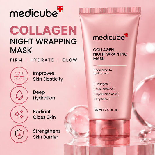 Medicube Collagen Night Wrapping Mask 75ml | Overnight Firming & Hydrating Sleeping Mask