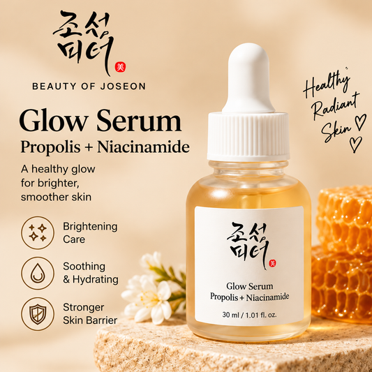 Beauty of Joseon Glow Serum Propolis + Niacinamide 30ml | Brightening & Calming Korean Face Serum