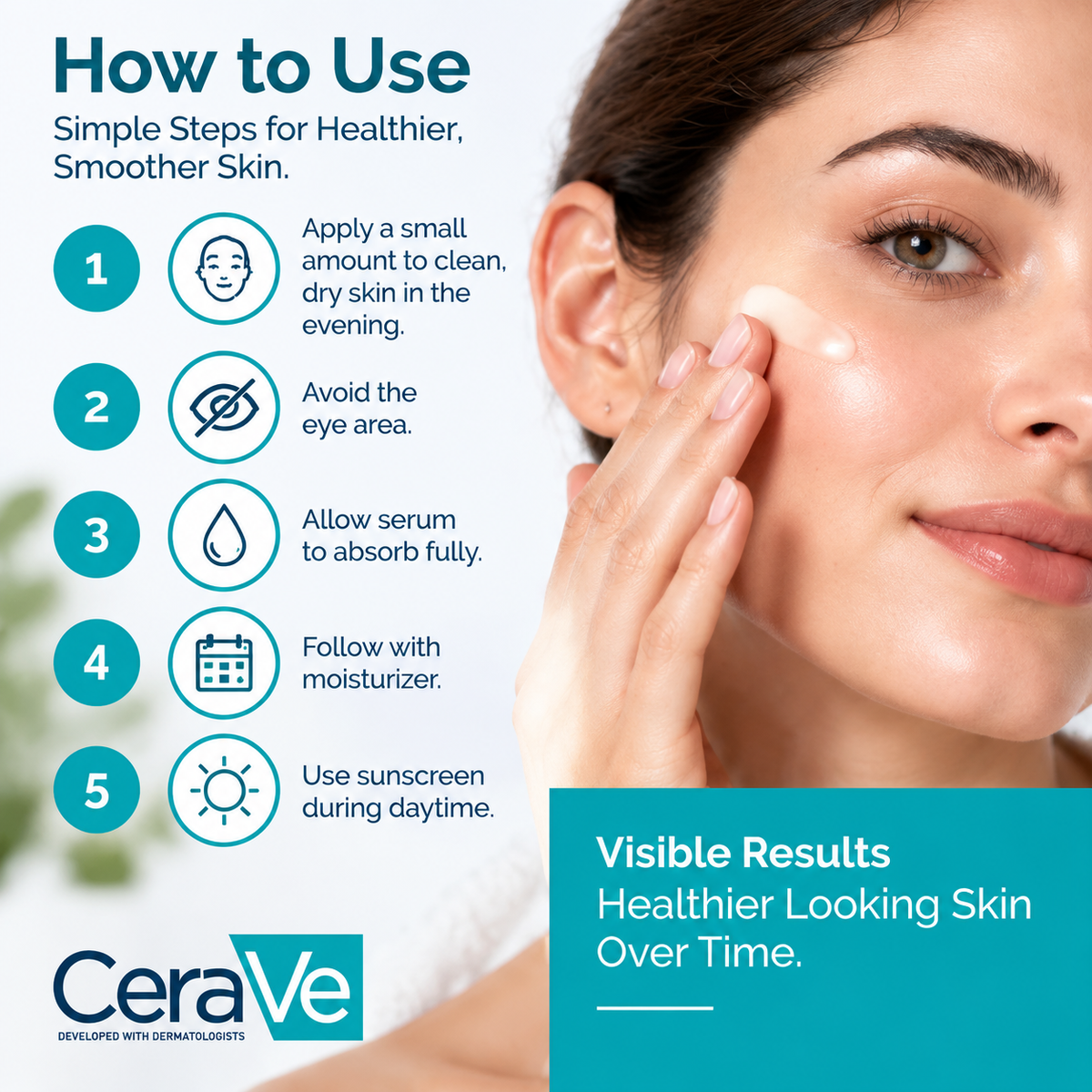 CeraVe Resurfacing Retinol Serum 30ml | Retinol Serum for Pores, Texture & Skin Renewal